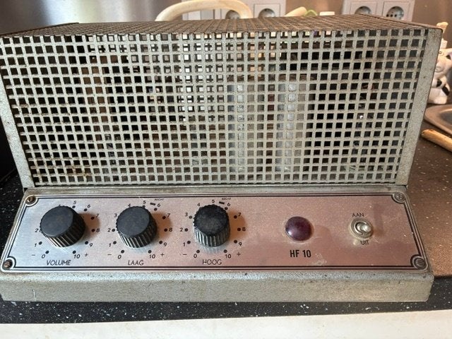Philips HF10 buizenversterker (10W), Overige merken, Ophalen of Verzenden, Minder dan 60 watt, Gebruikt