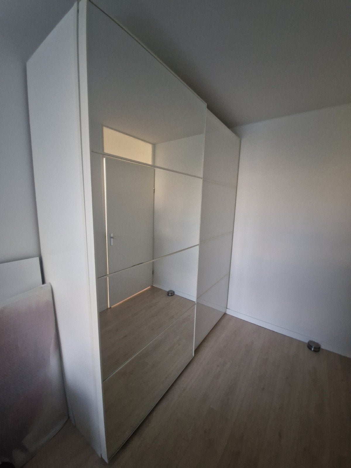 IKEA PAX Kast 200x235x60 cm met spiegel- en glasdeur, Ophalen, 200 cm of meer, 200 cm of meer, 50 tot 75 cm