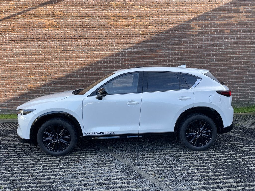 Mazda CX-5 2.0 e-SkyActiv-G M Hybrid 165 Homura | AUTOMAAT |, Auto's, Mazda, Gebruikt, 4 cilinders, Overige brandstoffen, Wit