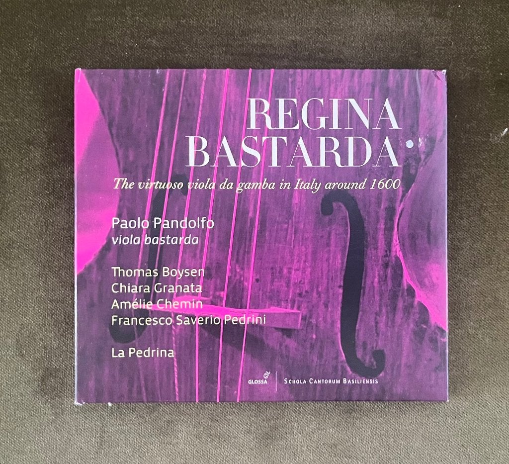 Regina Bastarda  -  Paolo Pandolfo, Kamermuziek, Ophalen of Verzenden, Zo goed als nieuw, Barok