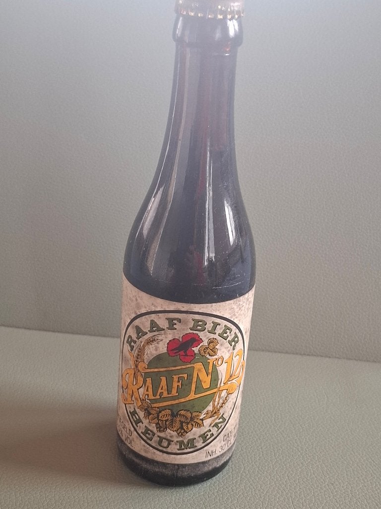 Raaf Bier No 12 (Tht mei-1986), Ophalen, Gebruikt, Flesje(s), Overige merken
