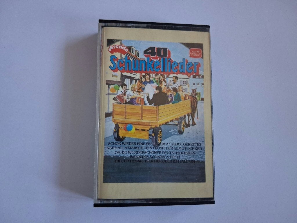 Paul Biste - 40 Schunkellieder, Gebruikt, Arcade, Overige genres, 1 bandje