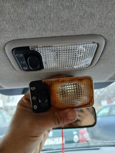 Nette Orginele hemelverlichting lampje c1 107 aygo, Ophalen of Verzenden, Gebruikt, Citroën
