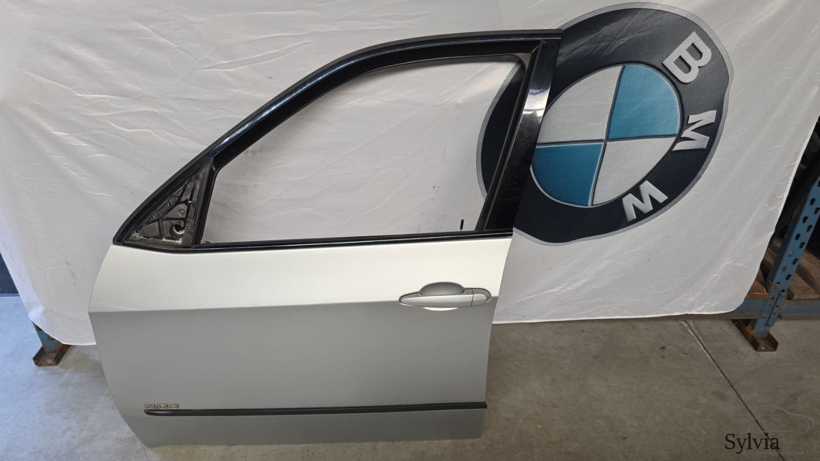 Deur Portier linksvoor BMW X5 E70 + LCI Titansilber metallic, Gebruikt, -, Deur, -