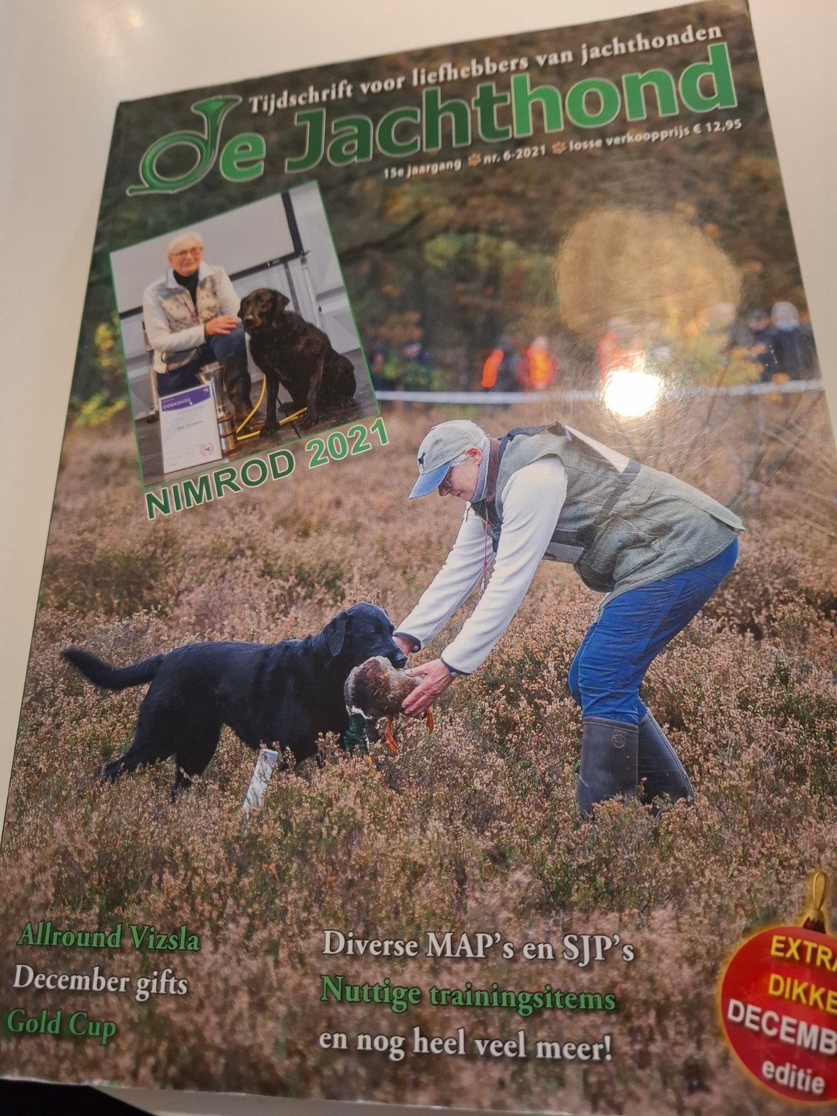 Tijdschrift De Jachthond - December editie 2021, Ophalen of Verzenden, Gelezen, Overige typen