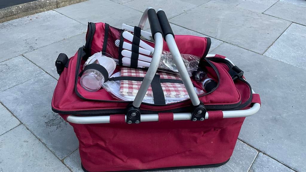 Splinternieuwe opvouwbare picknickmand, Ophalen of Verzenden, Nieuw