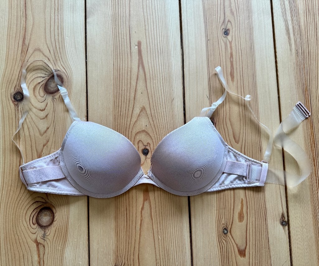 BH Hunkemoller - Push Up - Huidskleurig - 75C - Nieuw, Hunkemöller, Ophalen of Verzenden, Beige, BH