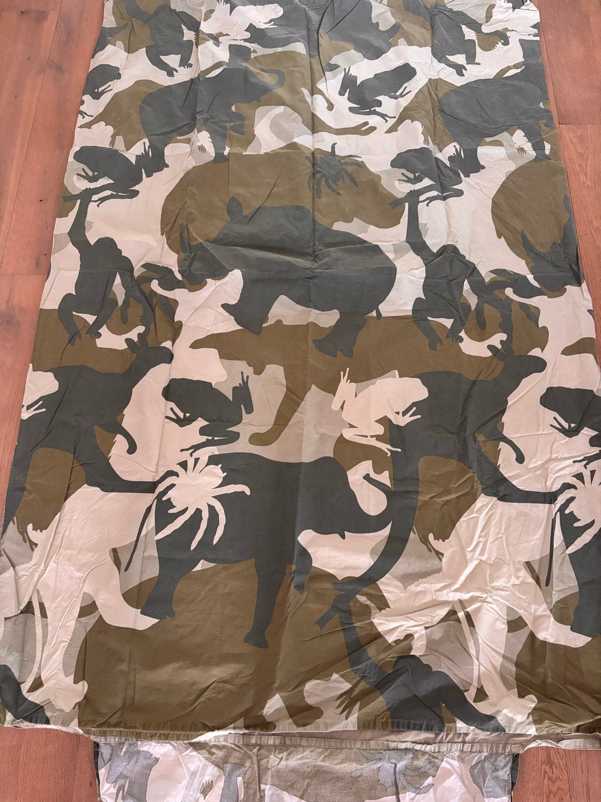 Kidzlab Dekbedovertrek - Camouflage met Dierenprint, Gebruikt, Overige merken, Meerkleurig, Ophalen of Verzenden