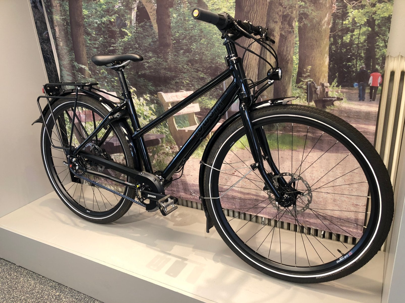 Idworx OPinion Lady 48 cm Pinion C12 Riem Shimano hyd. Son, Fietsen en Brommers, Overige merken, ., 47 tot 50 cm, Ophalen of Verzenden
