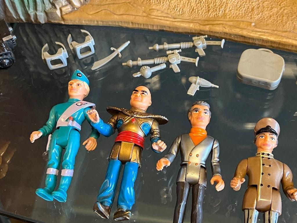Thunderbirds Partij Eiland Figuren Voertuigen Matchbox, Verzamelen, Ophalen of Verzenden, Gebruikt