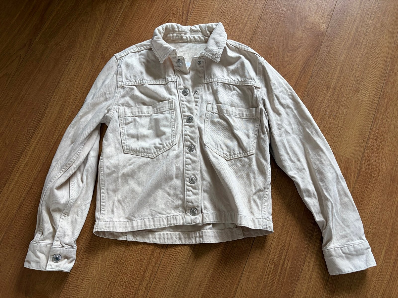 Cotton Club Overshirt/Jas Maat S - Zandkleurig, Ophalen of Verzenden, Gedragen, Maat 36 (S), Beige