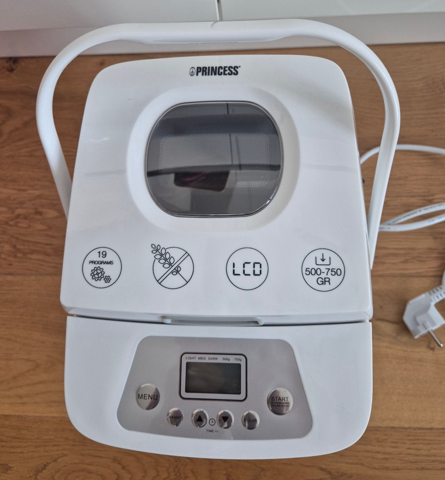 Broodbakmachine Princess, Met timer, Ophalen of Verzenden, Zo goed als nieuw, Kijkvenster