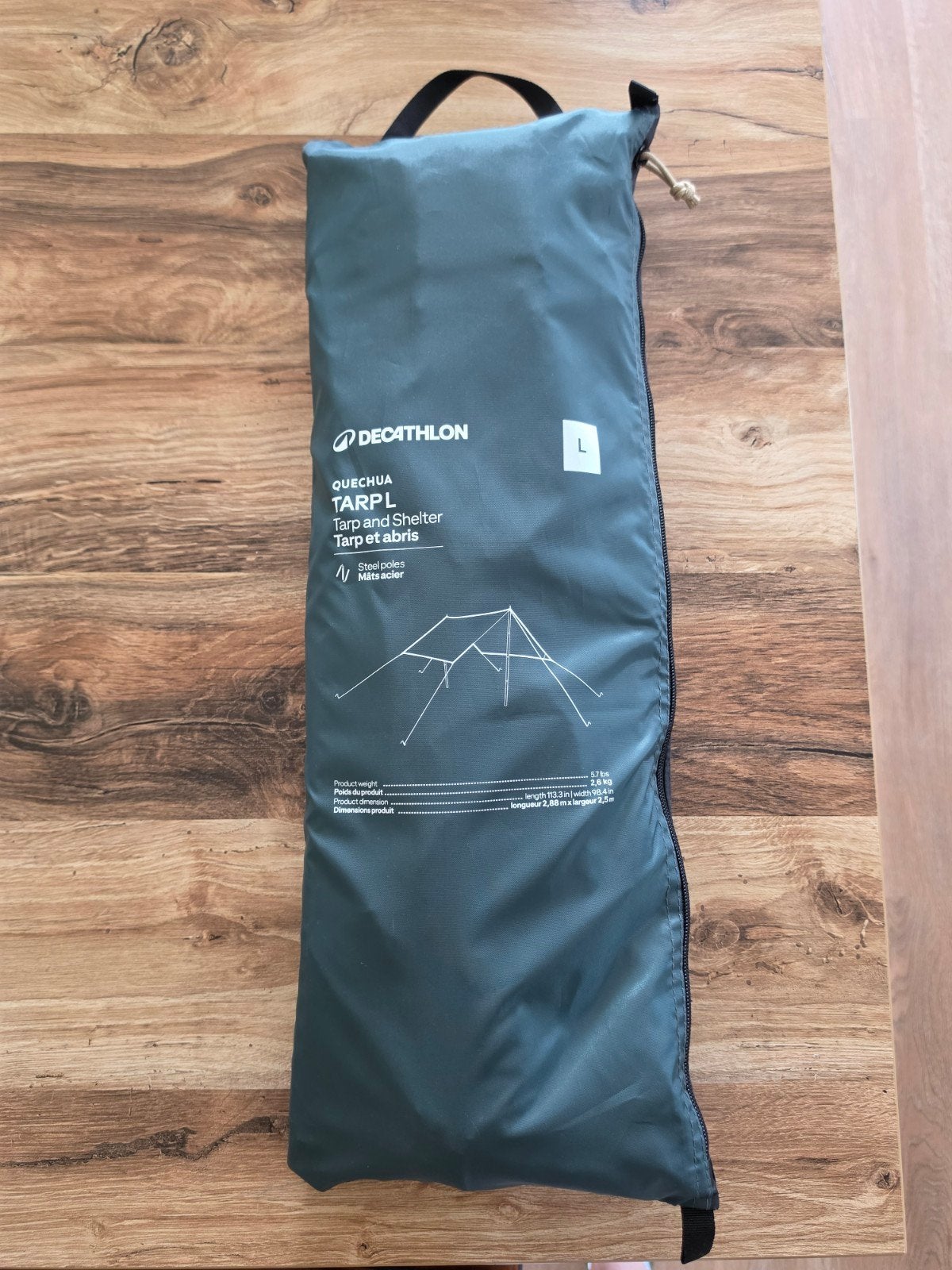 Tarp, schuildoek, zonnedoek, Ophalen of Verzenden, Zo goed als nieuw