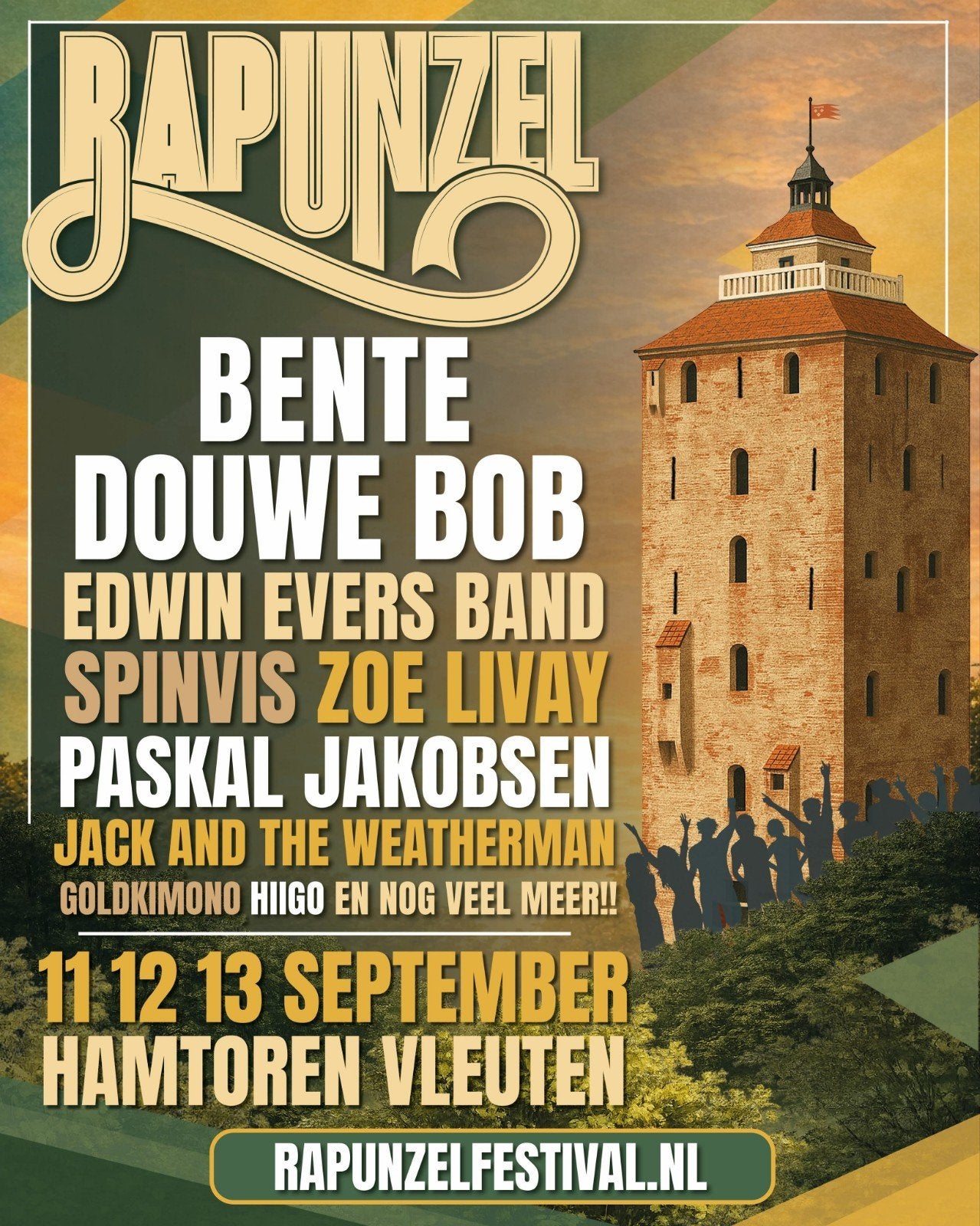 Rapunzel Festival 2 tickets vrijdag 11 september, Tickets en Kaartjes, Twee personen