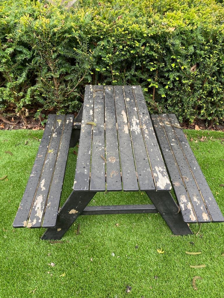 Gratis af te halen: IKEA kinderpicknicktafel, Gebruikt, Rechthoekig, Hout, Ophalen