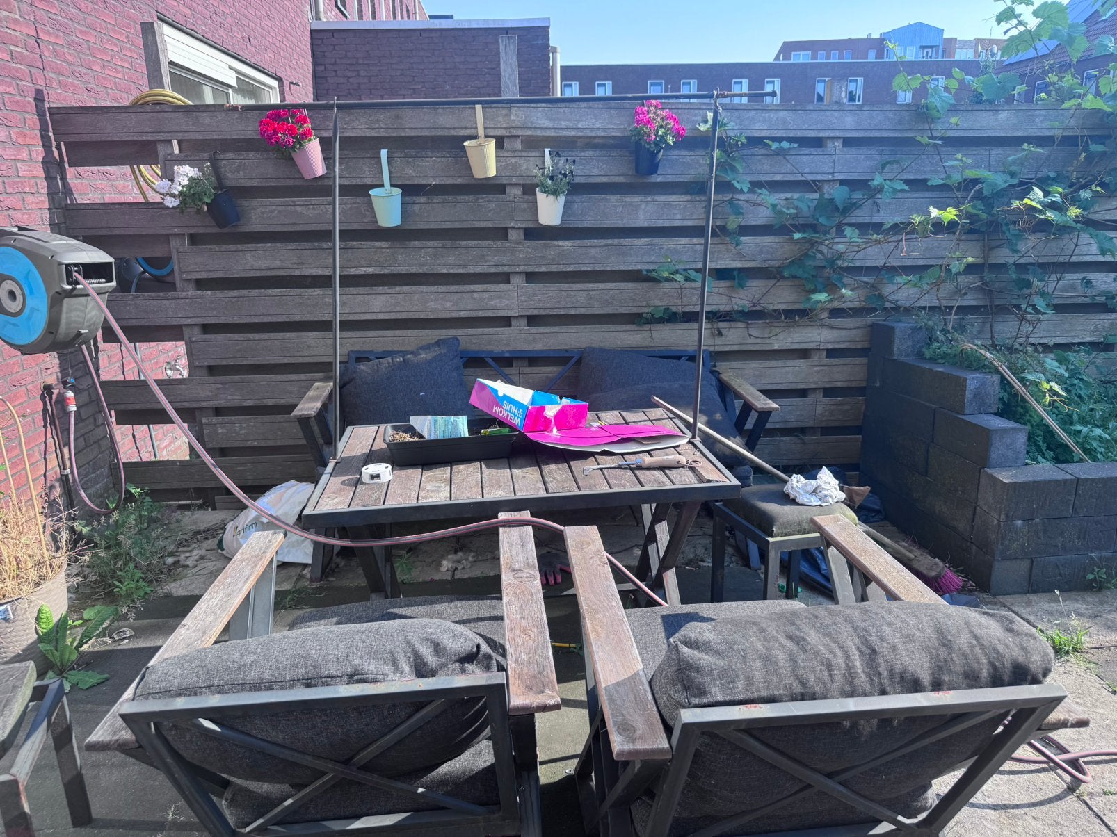 Tuinset, Ophalen, Zo goed als nieuw, Overige materialen