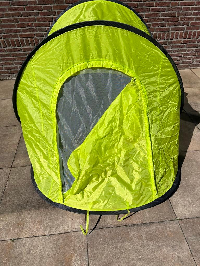 2-persoons pop-up tent - Zo goed als nieuw!, Ophalen, Zo goed als nieuw, Tot en met 2