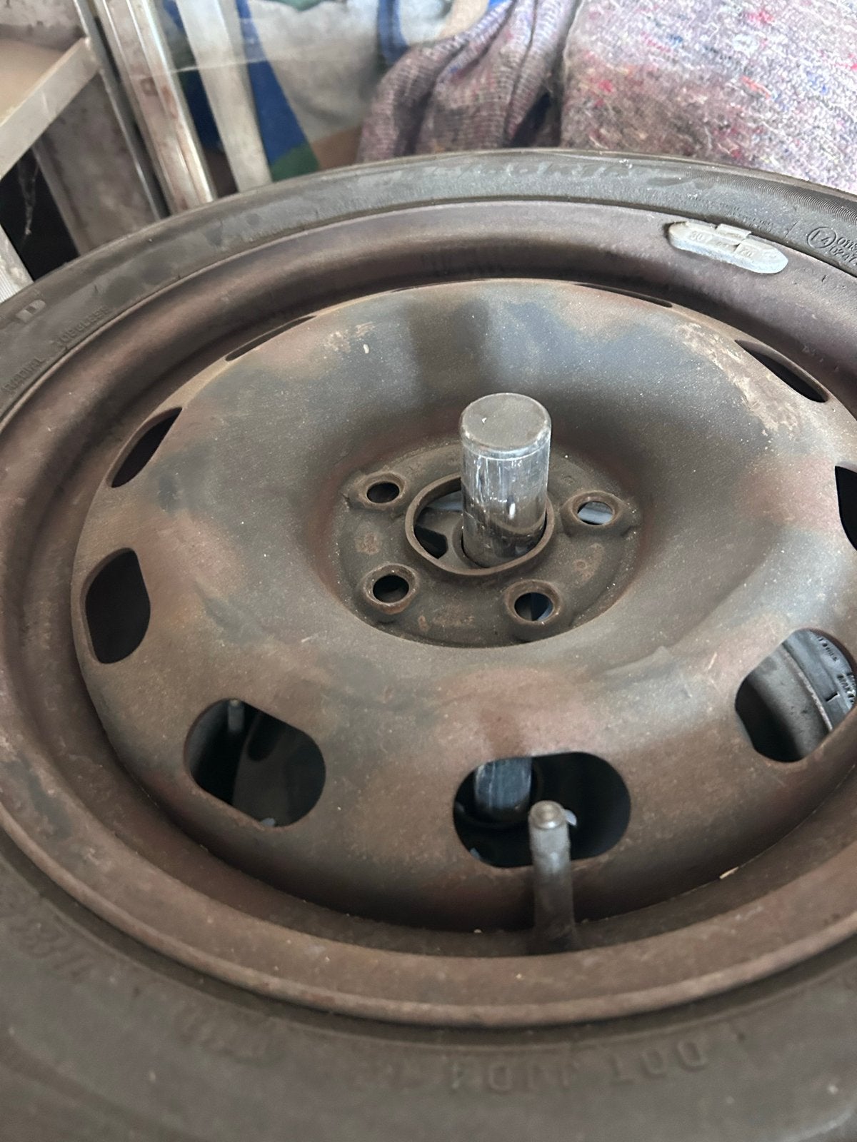 Gebruikte banden en velgen 5x100, Ophalen