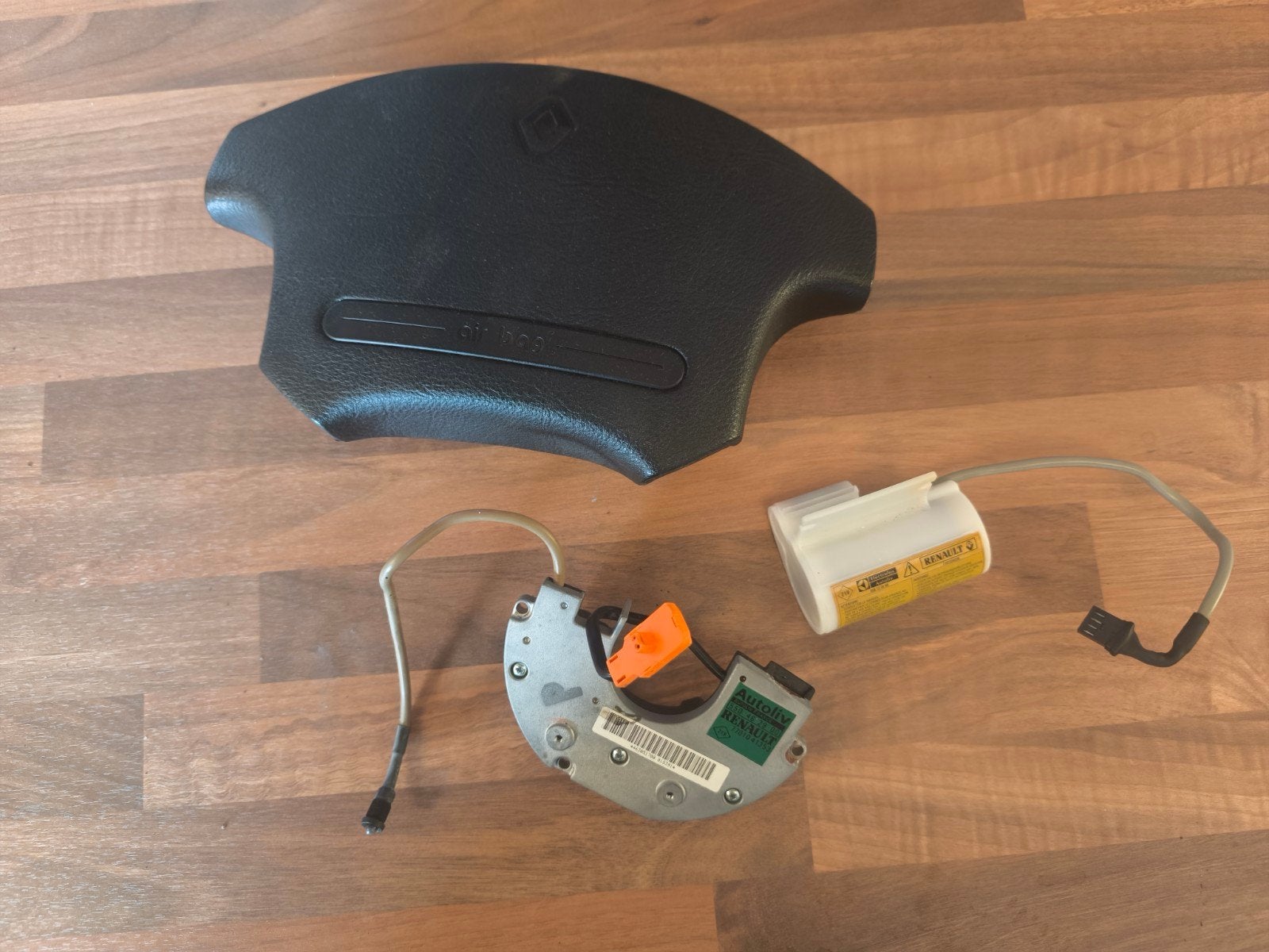 Stuur Airbag Renault 19 1996 met werkende batterij, Ophalen of Verzenden, Gebruikt, Renault