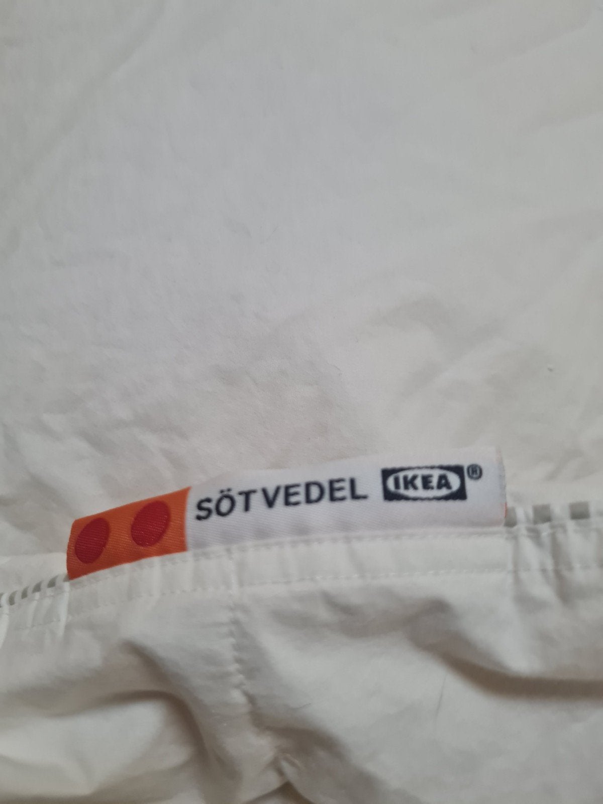 IKEA SÖTVEDEL donzen dekbed - eenpersoons, Eenpersoons, Wit, Nieuw, Dons en Veren