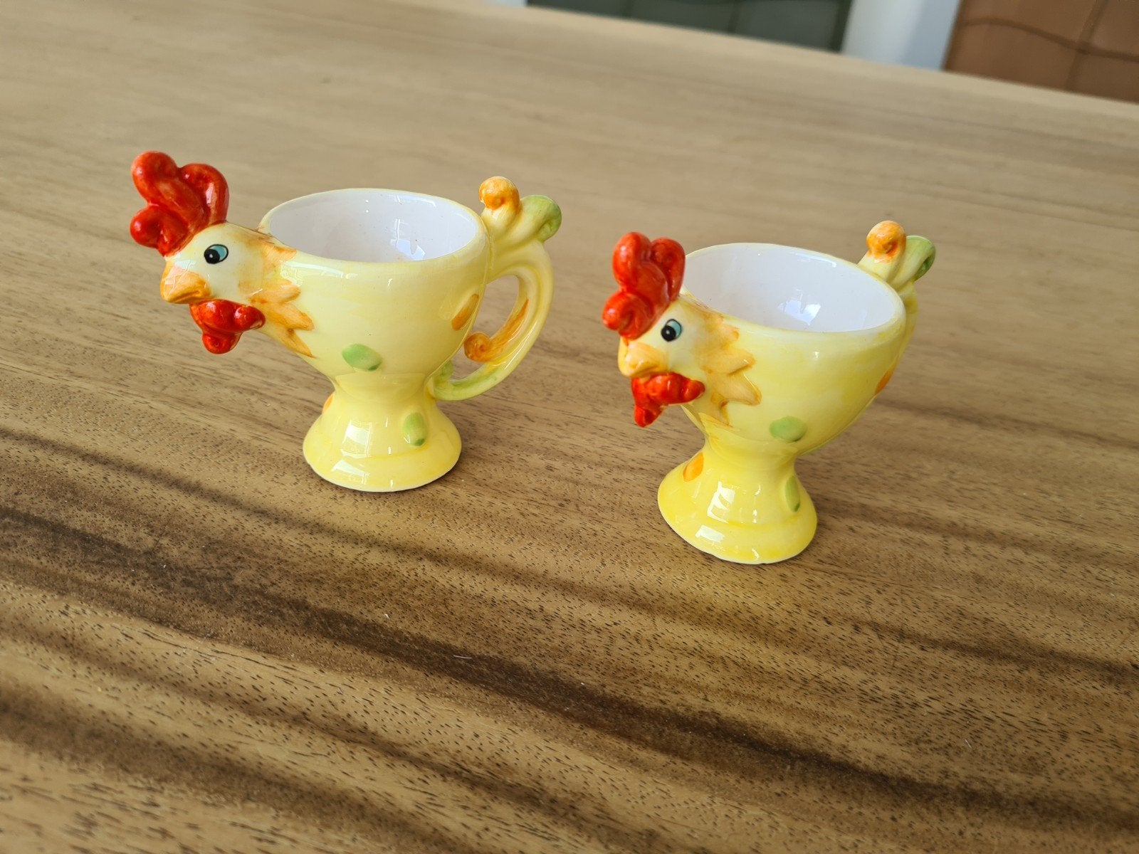 2 kippen paas eierdopjes, Ophalen of Verzenden