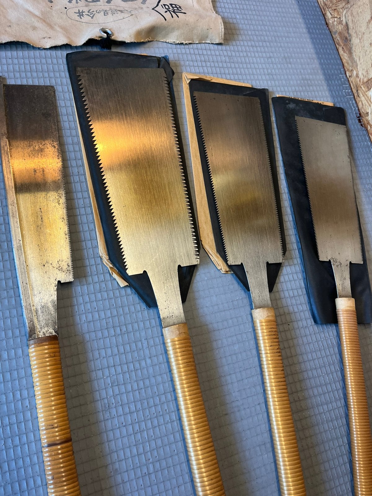 Japanse handzagenset met authentieke stoffen zaagrol, Verzenden, Nieuw