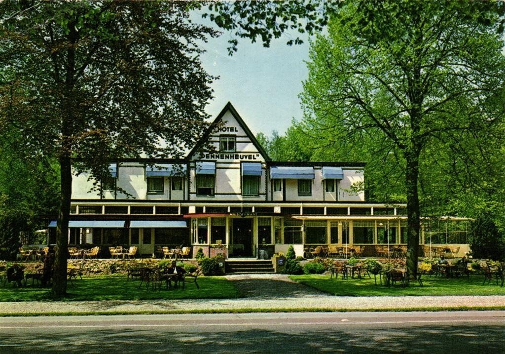 Hotel Restaurant Dennenheuvel, Epe - 1976 gelopen, Ophalen of Verzenden, 1960 tot 1980, Gelopen, Gelderland