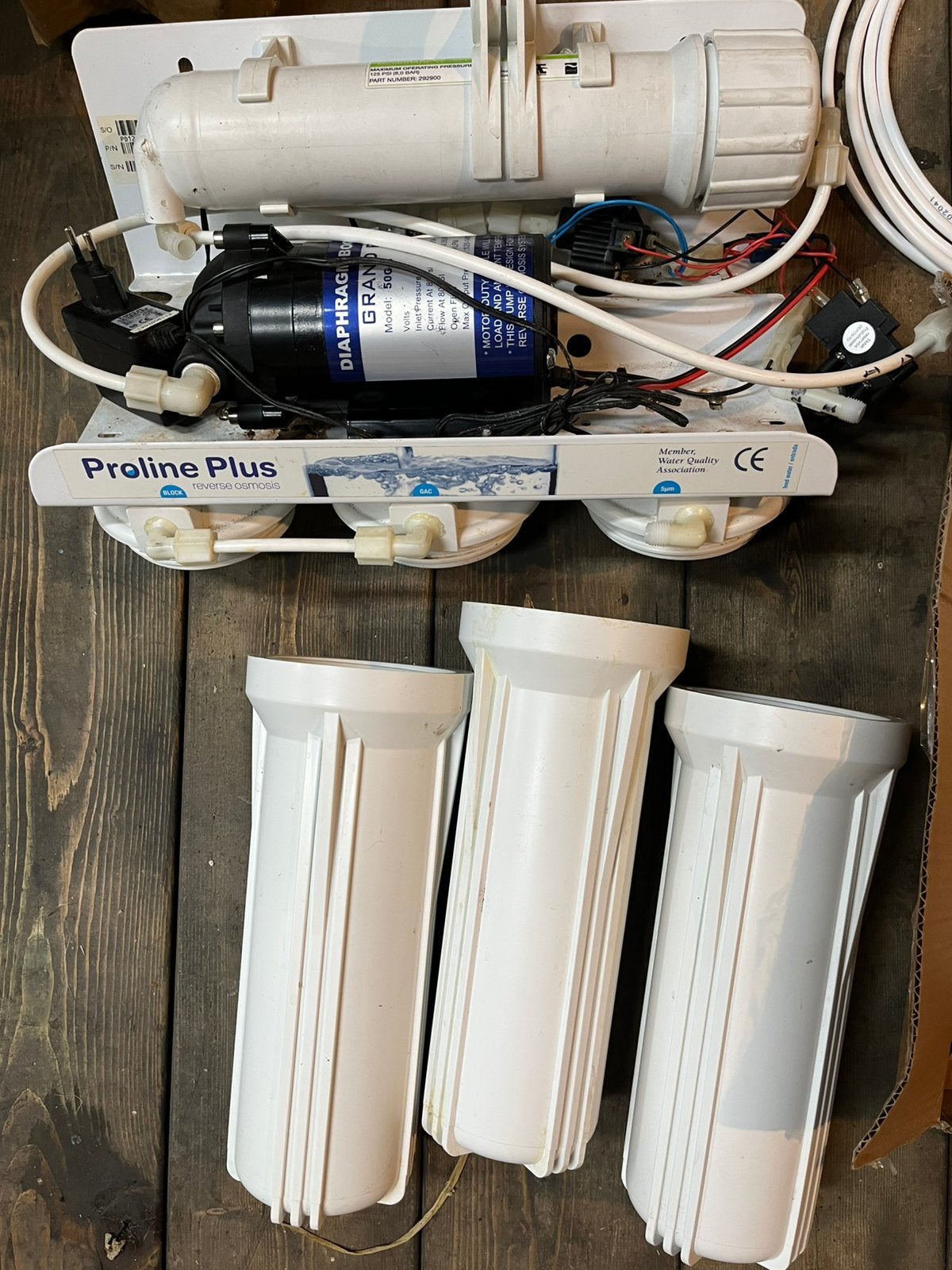 Omgekeerde osmose waterfilter instalatie, Ophalen of Verzenden, Zo goed als nieuw