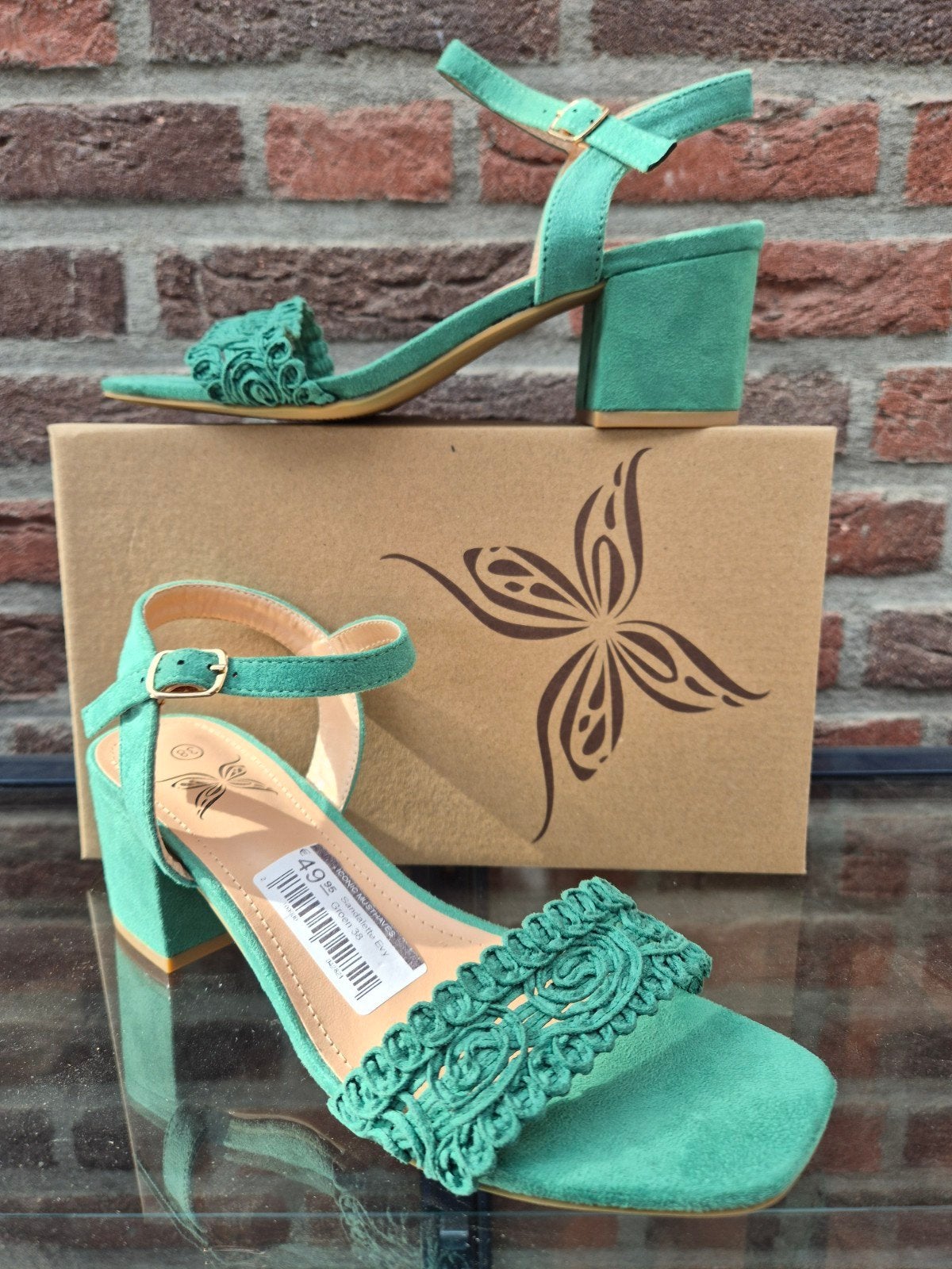 Diverse maten - Sandalette van het merk Iconic Musthaves, Iconic Musthaves, Schoenen met lage hakken, Nieuw, Ophalen of Verzenden