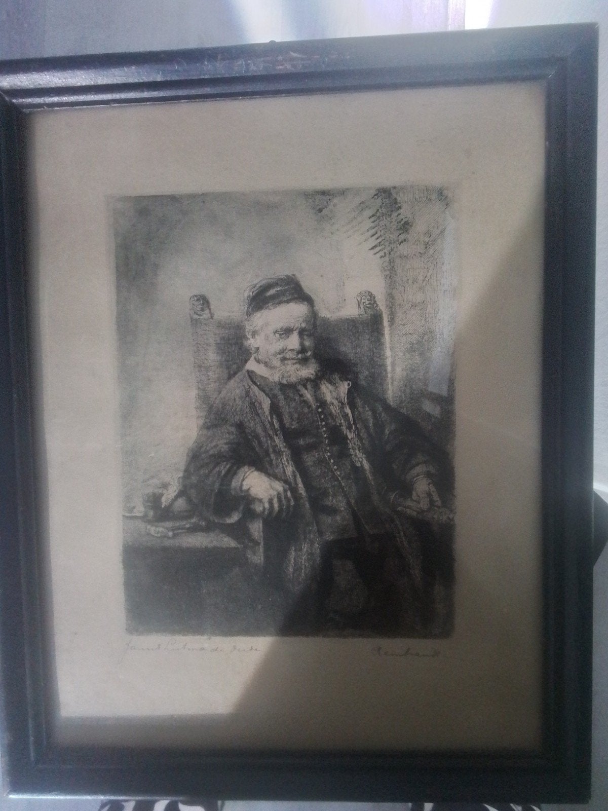 reproductie de goudsmit van rembrandt, Antiek en Kunst, Ophalen