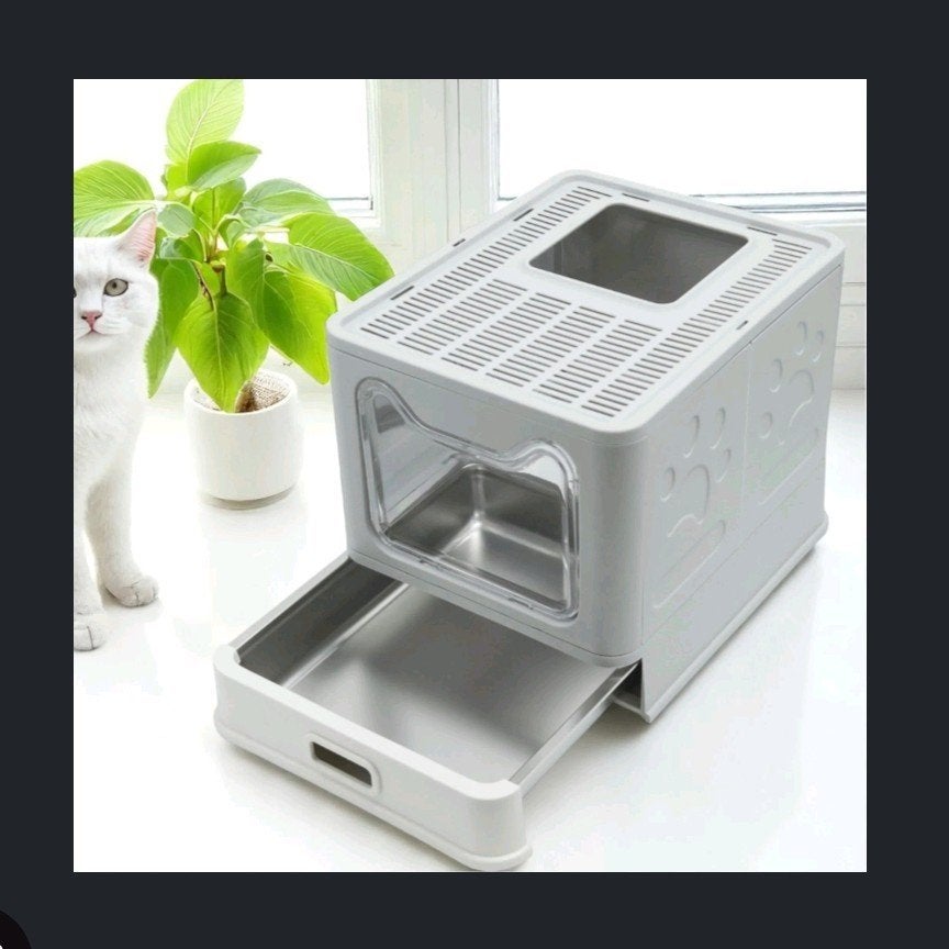 Kattenbak met Lade, Dieren en Toebehoren, Kattenbakken, Ophalen, Zo goed als nieuw
