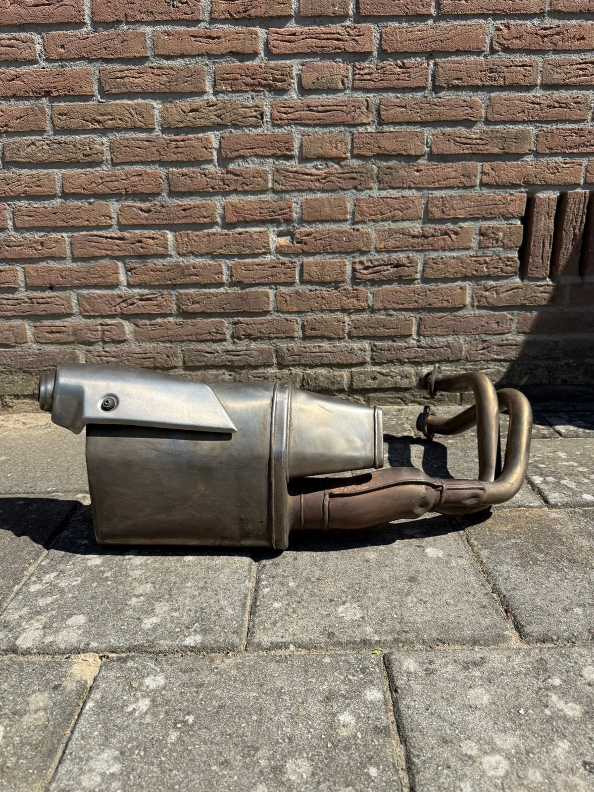 Originele Kawasaki Z650 uitlaat 2017-2019 OEM 49069-0818, Motoren, Onderdelen | Kawasaki, Ophalen, Gebruikt