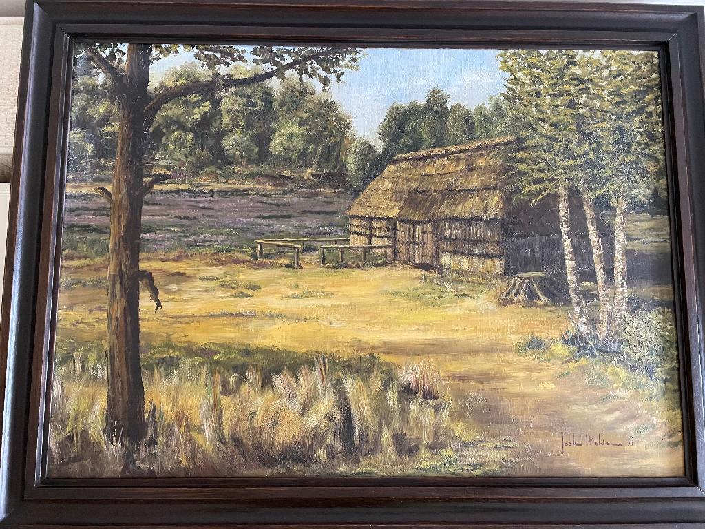 Schilderij Jack van der Put pseudoniem Jack Mulder, Antiek en Kunst, Ophalen