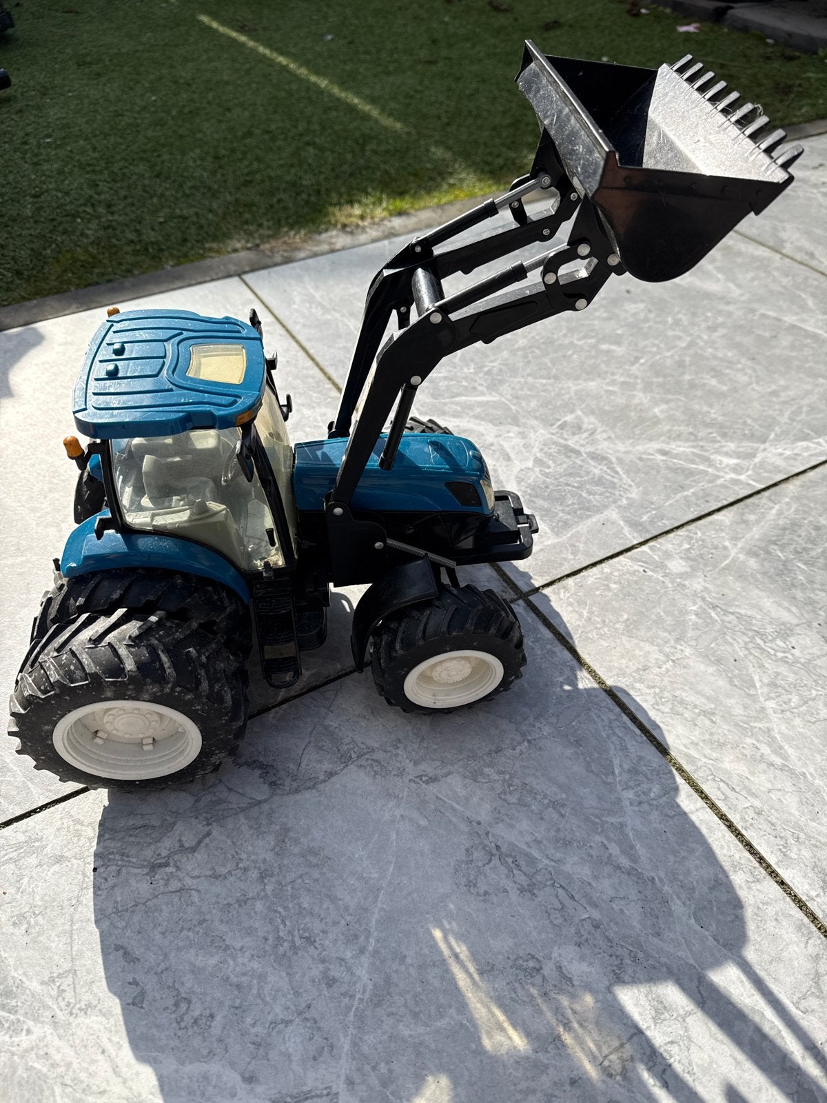 Speelgoed tractor met voorlader, Ophalen, Gebruikt, Jongen of Meisje