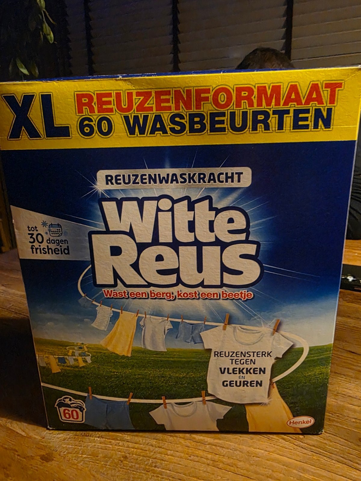 witte reus wasmiddel, Huis en Inrichting, Schoonmaakartikelen, Ophalen
