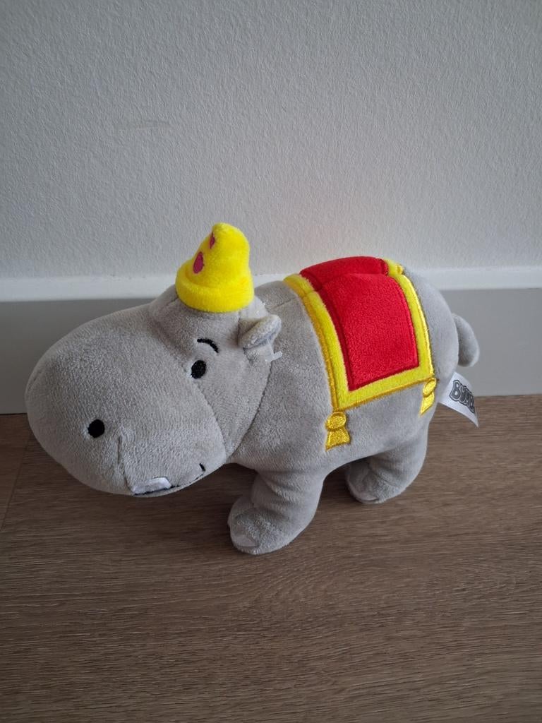 Knuffel nijlpaard Pantoef Bumba Studio 100 L974, Kinderen en Baby's, Speelgoed | Knuffels en Pluche, Ophalen of Verzenden, Zo goed als nieuw