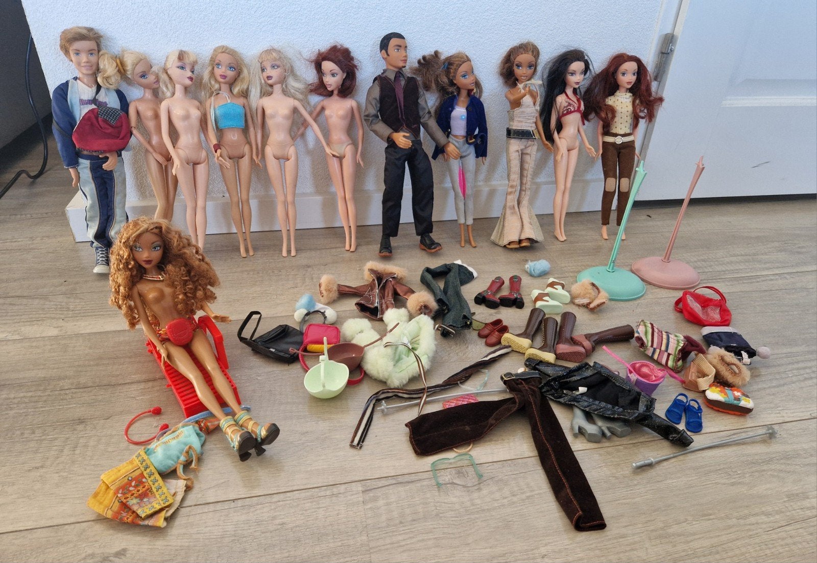 12 my scene mattel poppen accessoires pop hudson nolee, Ophalen of Verzenden