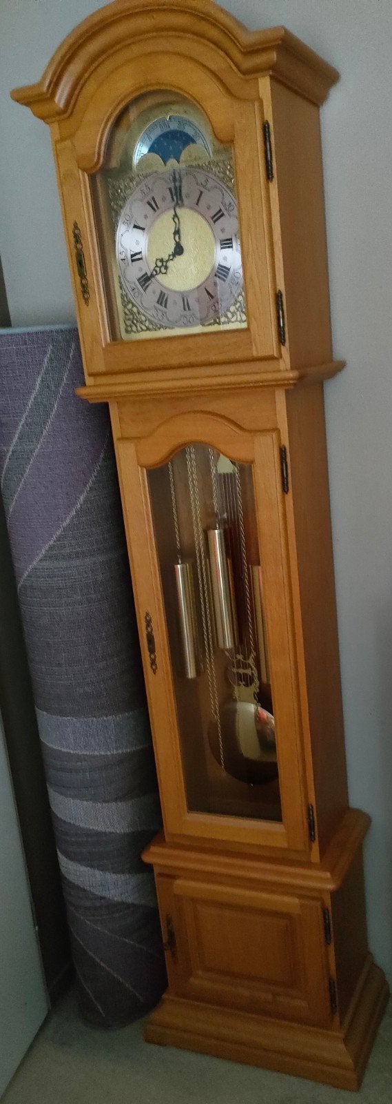 STAANDE KLOK, Ophalen