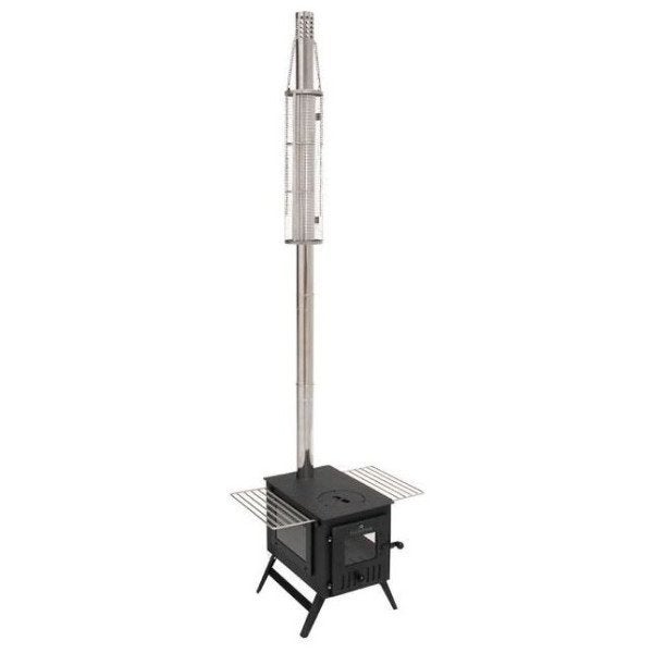 2x Robens Hunter Tent Stove Houtkachel - Compact & Draagbaar, Ophalen, Gebruikt, Houtkachel, Vrijstaand