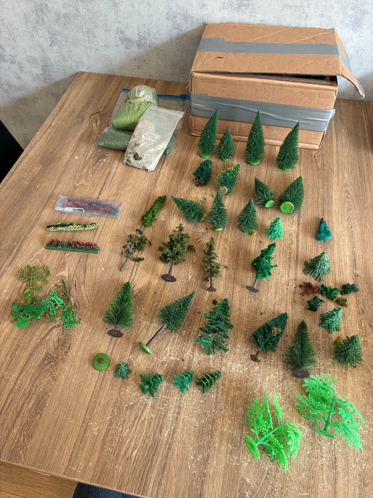 Diverse bomen en struiken voor modelbouw, Ophalen of Verzenden, Gebruikt, Overige typen, Overige merken