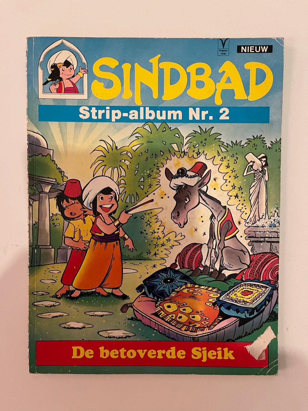 Sindbad Strip-album Nr. 2 - De betoverde Sjeik (Nieuw), Boeken, Eén stripboek, Verzenden, Nieuw