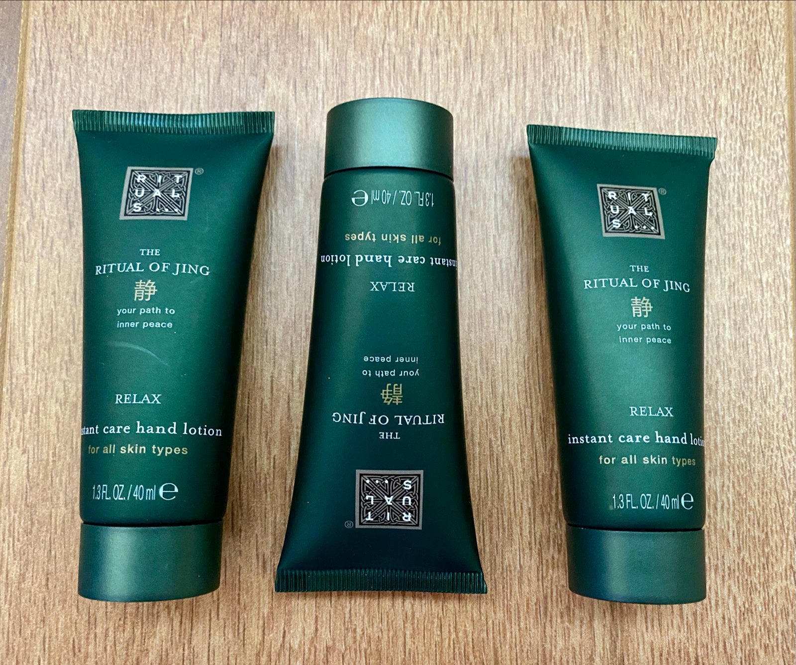 Rituals The Ritual of Jing Handlotion - 3x 40ml **NIEUW**, Ophalen of Verzenden, Nieuw, Bodylotion, Crème of Olie