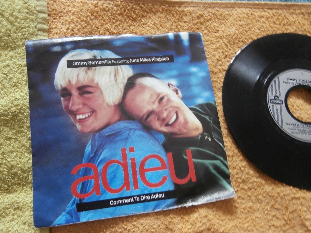 Jimmy Somerville - Comment Te Dire Adieu., 7 inch, Zo goed als nieuw, Pop, Fotohoes
