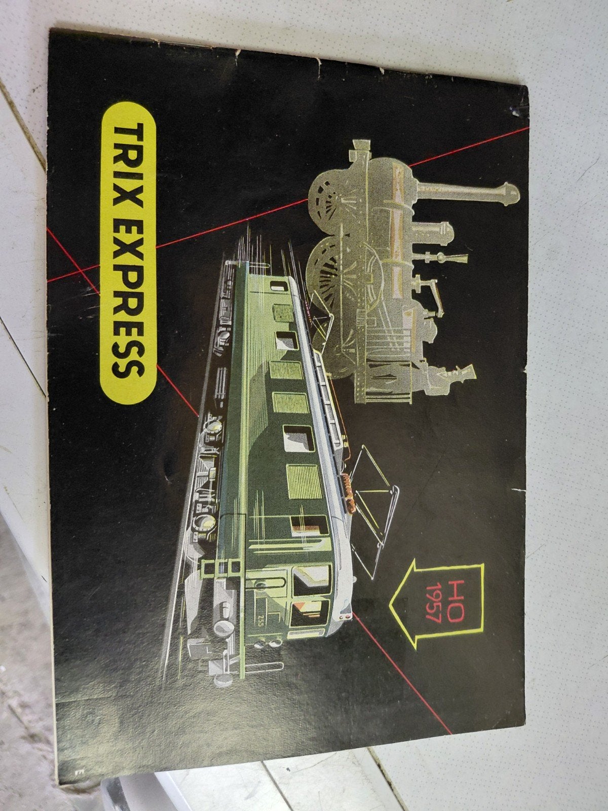 Trix express catalogus 1957, Gelijkstroom, Trix, Zo goed als nieuw, Boek, Tijdschrift of Catalogus