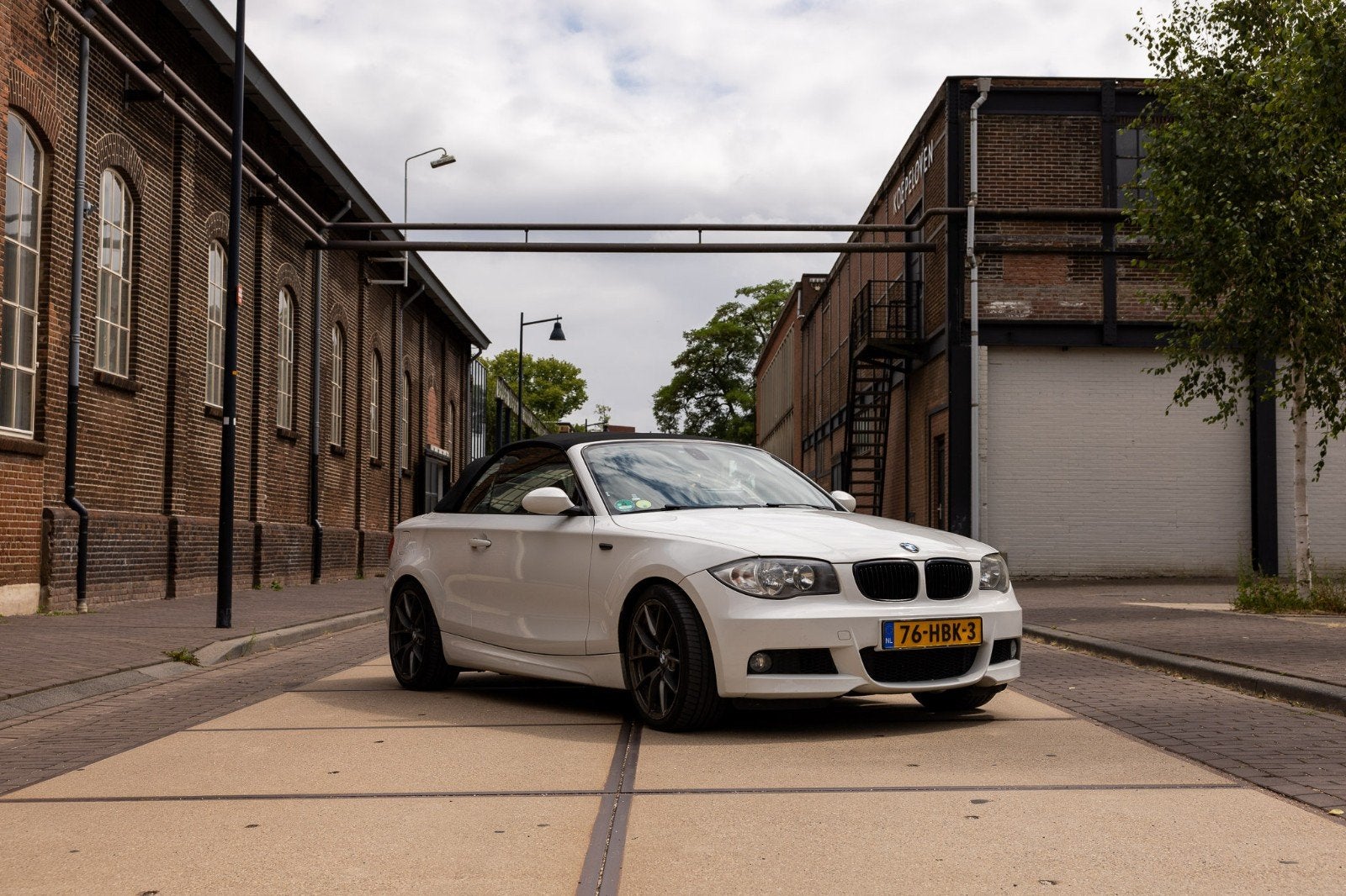 BMW 1-Serie 2.0 118I Cabrio 2008 Wit, Auto's, 1-Serie, Achterwielaandrijving, 1995 cc, Cabriolet