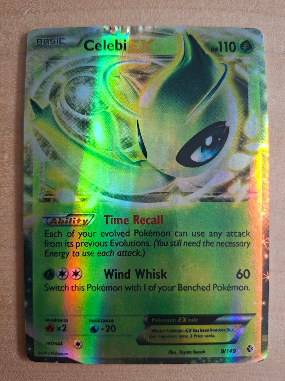 Celebi-EX 9/149, Ophalen of Verzenden, Gebruikt, Losse kaart