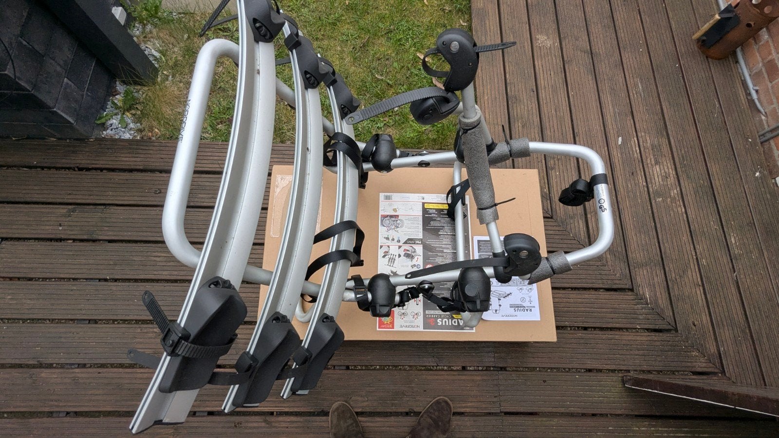 Nordrive Radius 3 Premium Fietsendrager Aluminium, Ophalen, Zo goed als nieuw