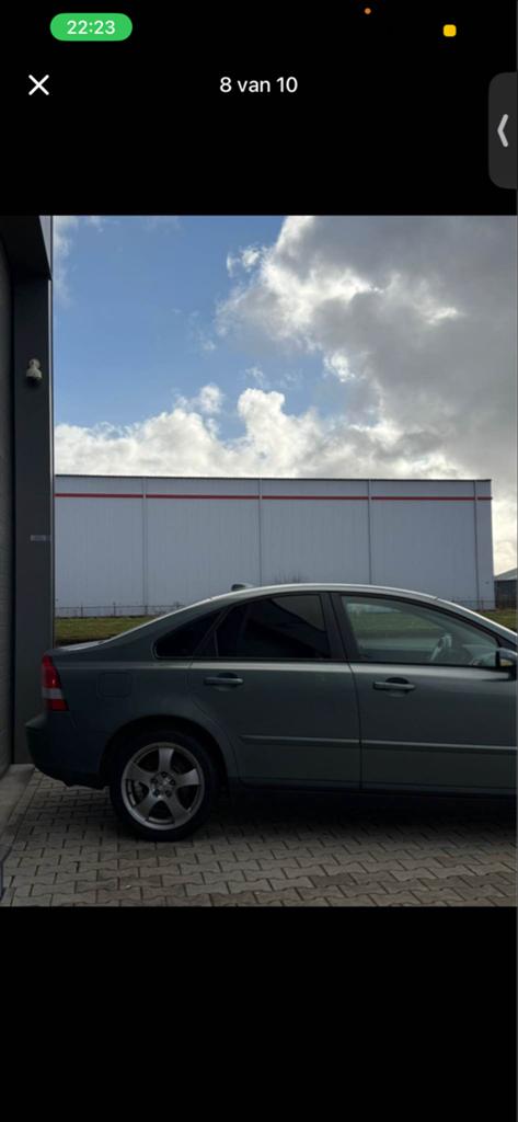 Volvo S40 2.4 I 103KW 2005 Groen, Auto's, Voorwielaandrijving, Euro 5, Stof, 700 kg