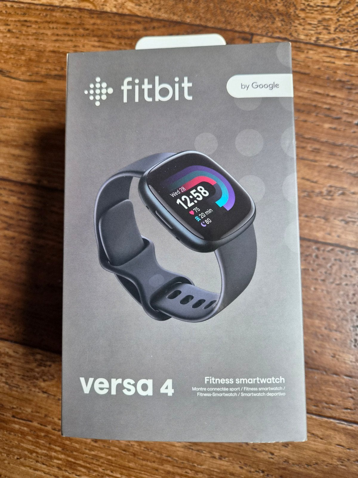 Fitbit Versa 4 Fitness Smartwatch Zwart - Zo goed als nieuw, Ophalen, Zwart, Zo goed als nieuw, Fitbit