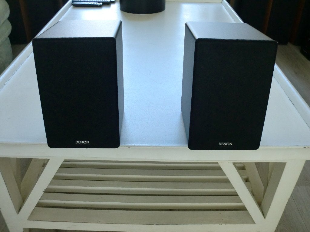 Denon SCN10 Speakers Mooi warm geluid 12 maanden garantie., Overige merken, Stereo speakers, Ophalen of Verzenden, Zo goed als nieuw